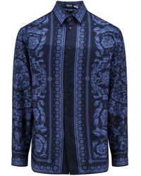Versace - Barocco Silk Shirt - Lyst