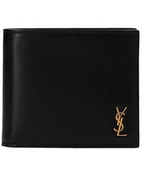 Saint Laurent - Tiny Cassandre East/West Wallets And Card Holders - Lyst