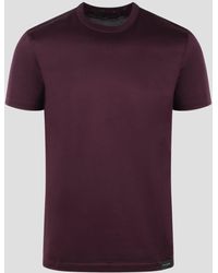 Low Brand - Jersey Cotton Slim T-Shirt - Lyst
