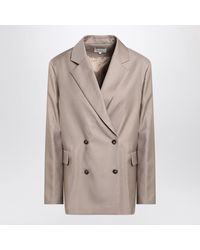 Loulou de Saison - Double-Breasted Wool Jacket - Lyst