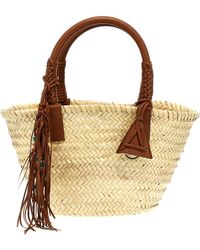 Alanui - Icon Palm Leaf Small Borse A Mano Multicolor - Lyst
