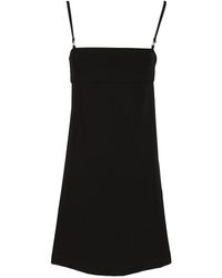 Sportmax - Mini Dress With Cut Out Dresses - Lyst