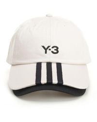 Y-3 - Cotton Hat With Y-3 Hats - Lyst
