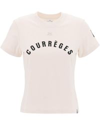 Courreges - T Shirt Ac Straight Con Stampa - Lyst