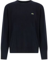 Lacoste - Logo Patch Sweater Sweaters And Cardigans - Lyst