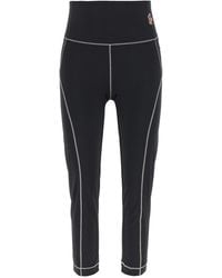 Moncler - Logo Patch Leggings - Lyst