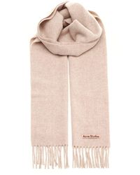 Acne Studios - Wool Scarf Scarves And Foulards Multicolor - Lyst
