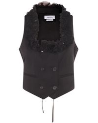 McQueen - Top Blacks And Greys-Donna - Lyst