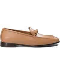 Jimmy Choo - Diamond Tilda Loafers & Slippers Beige - Lyst