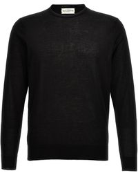 Ballantyne - Cotton Sweater Maglioni Nero - Lyst