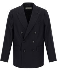 Dries Van Noten - Buforden Blazer Blu-Uomo - Lyst