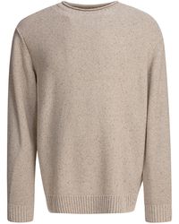 Beams Plus - Round Neck Roll Sweater Knitwear - Lyst