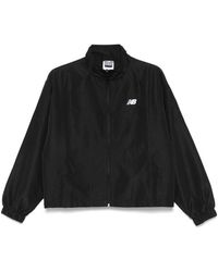 New Balance - Polyester Jackets - Lyst