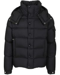 Moncler - Maya 70 Short Down Jacket Coats Nero-Uomo - Lyst