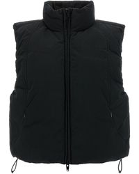 Alexander Wang - Puffer Gilet Nero-Donna - Lyst