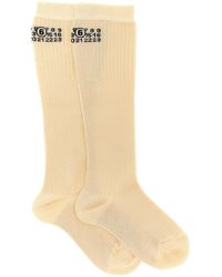 MM6 by Maison Martin Margiela - Bootleg Calzini-Donna - Lyst
