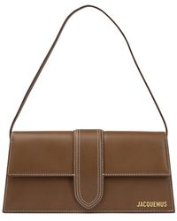 Jacquemus - Le Bambino Long Borse A Spalla E Tracolla Marrone-Donna - Lyst