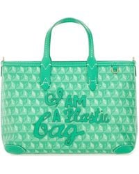 Anya Hindmarch - Xs Tote Bag With "I Am A Plastic Bag" Pattern - Lyst