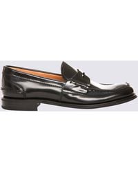 Church's - Flat Shoes Blacks And Greys-Donna - Lyst