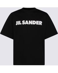 Jil Sander - T-Shirts And Polos Blacks And Greys-Uomo - Lyst