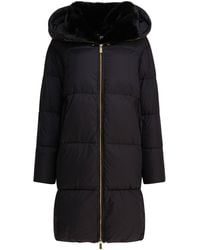 Max & Moi - Long Down Jacket With Over Hood Coats - Lyst