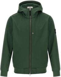 Stone Island - 'Soft Shell-R E.Dyetechnology' Jacket - Lyst