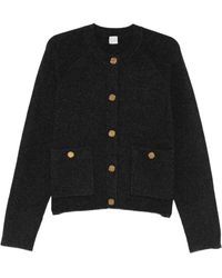 TOTEME - Wool Cardigan-Donna - Lyst