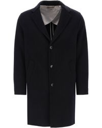 Agnona - Single Breasted Coat In Cashmere - Lyst