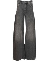Marine Serre - "Moon Laser" Flared Jeans - Lyst