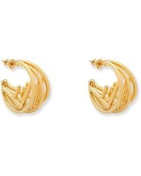 Fendi - F Is Earrings-Donna - Lyst