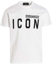 DSquared² - T Shirt Logo Icon - Lyst