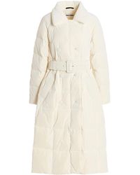 直売大特価 MADISONBLUE GOWN COAT QUILTING KHAKI ロングコート