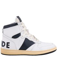 Rhude - Leather Sneakers - Lyst