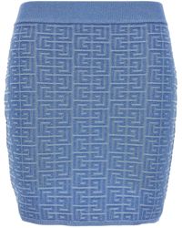 Balmain - Pb Gonne Celeste-Donna - Lyst