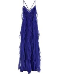 Alberta Ferretti - Long Dress - Lyst