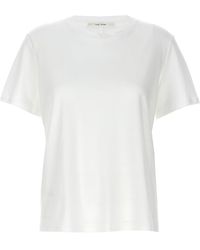 The Row - Crew-Neck T Shirt Bianco - Lyst