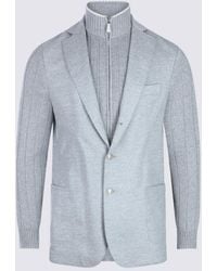 Eleventy - Jackets Blacks And Greys - Lyst