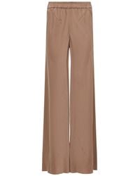 Giorgio Armani - Flared Leg Clay Trousers - Lyst