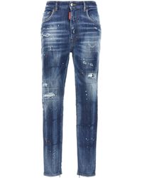 DSquared² - 'Twiggy' Jeans Blu - Lyst