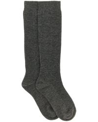 Brunello Cucinelli - 'Sparkling' Ribbed Socks - Lyst