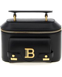 Balmain - B-Buzz Vanity Borse A Mano Nero-Donna - Lyst