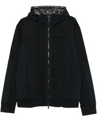 Paul & Shark - Cotton And Nylon Zip-Up Hoodie - Lyst