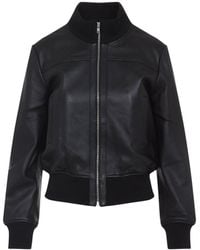 Frankie Shop - Tobias Lamb Leather Jacket-Donna - Lyst