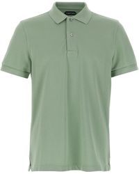 Tom Ford - Piqué Polo Shirt - Lyst