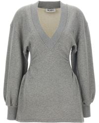 The Attico - Sweatshirt Dress - Lyst
