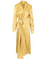 RETORI - Scarf Dress Dresses Yellow - Lyst