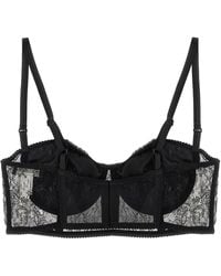 Dolce & Gabbana - Lace Balcony Bra Underwear, Body - Lyst