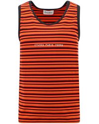 Etudes Studio - Ribbed Tank Top With Striped Pattern - Lyst