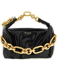 Balmain - Sync Borse A Mano Nero-Donna - Lyst