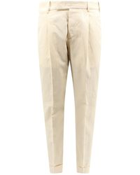 PT Torino - Cotton And Linen Trouser - Lyst